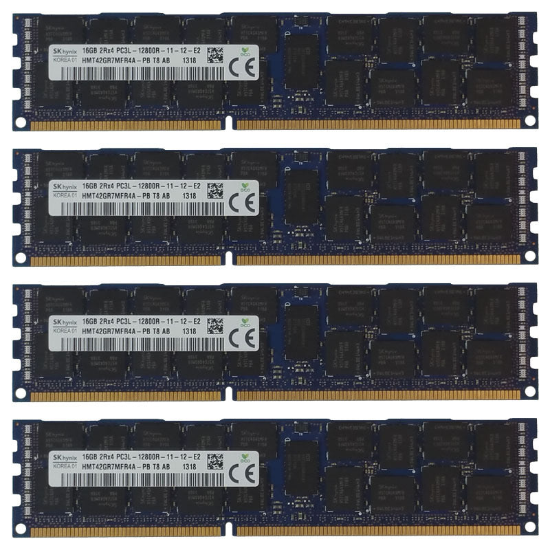 64GB Kit 4x 16GB HP Proliant SL335S SL390S BL685C G7 664690-001 Memory Ram