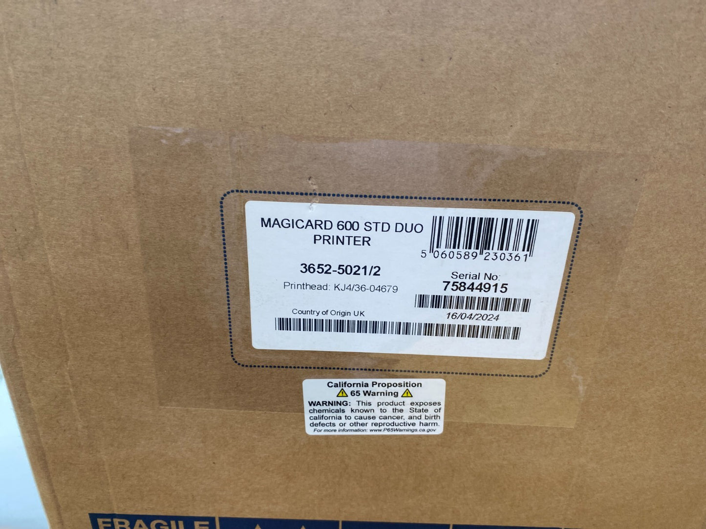 Magicard 600 Duo Double-Sided Color ID Card Printer - 365250212