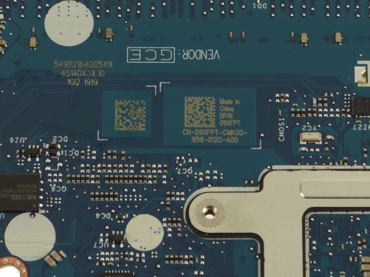 Dell Latitude 7300 Laptop Motherboard i5-8365U 1.6GHz Quad-Core LA-G861P 9XFPT