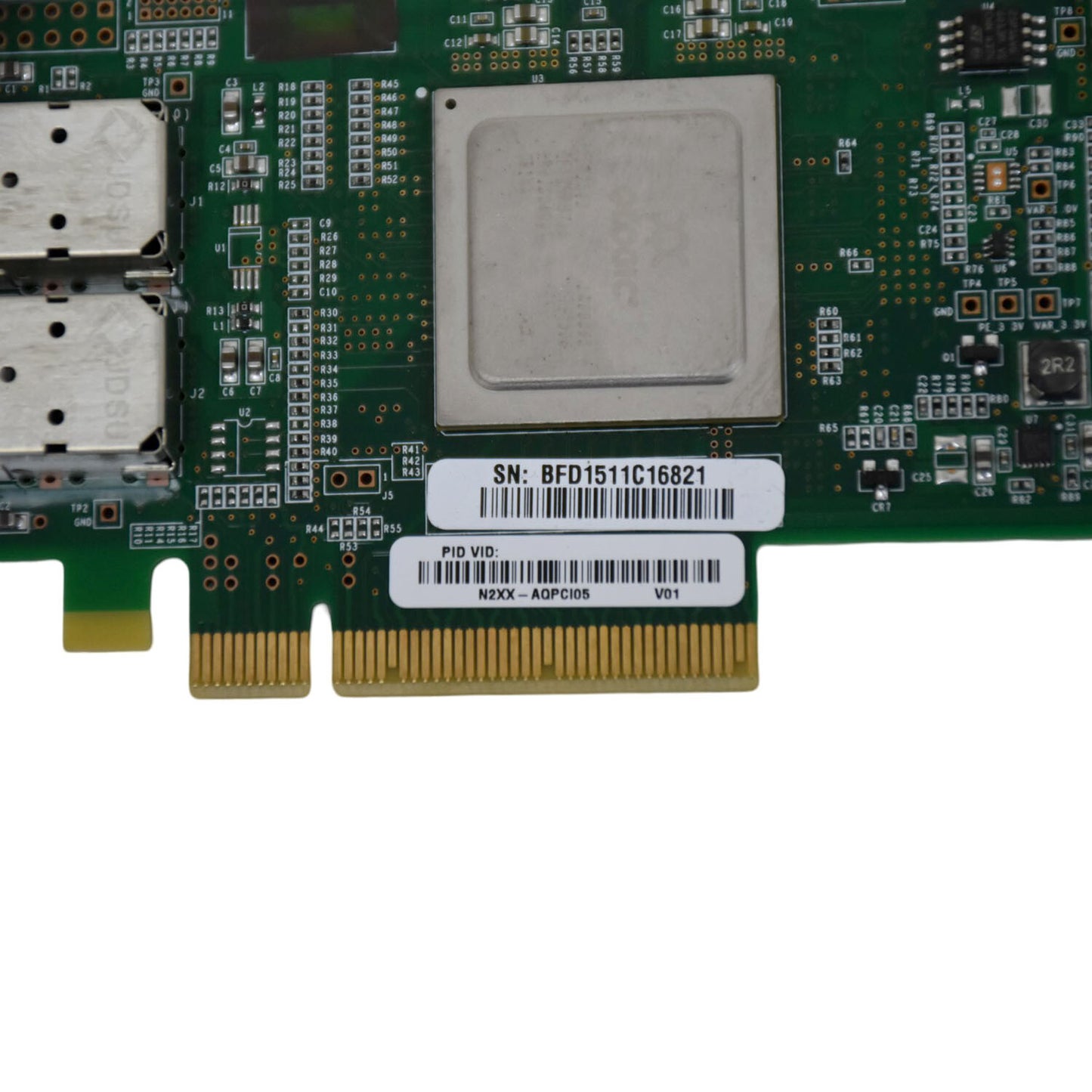 QLogic 8GB FC Dual Port HBA N2XX-AQPCI05 QLE2562-CSC 2-Port Fiber Channel Card
