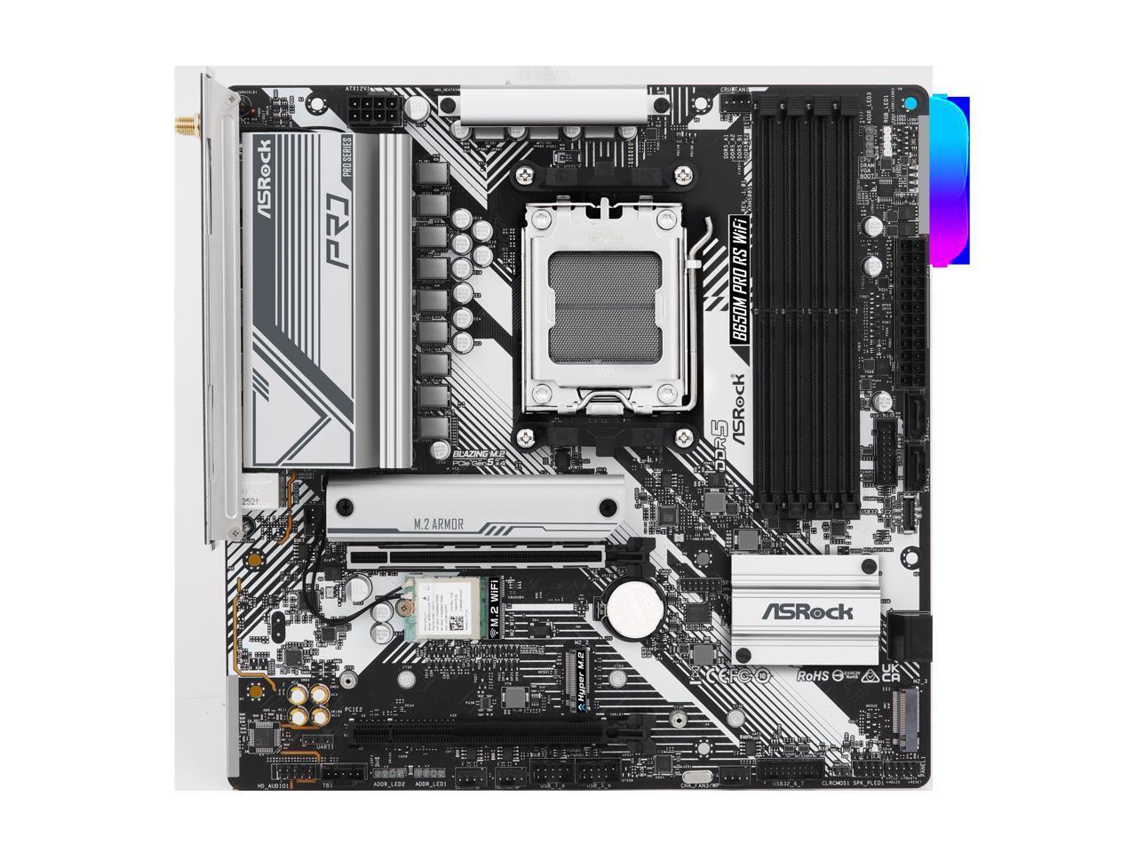 ASRock MB ASROCK|B650M PRO RS WIFI R Motherboard