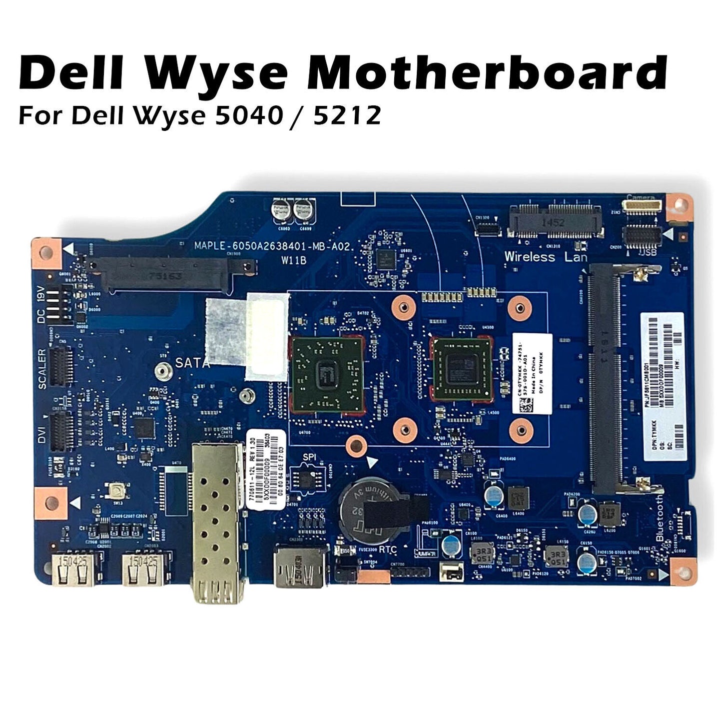 Dell Wyse 5040 5212 Thin Client AIO Board MAPLE-6050A2780902-SCALER-A01 TYMKK