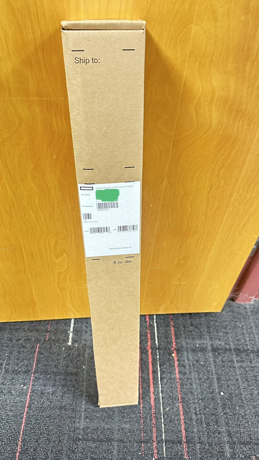 HPE DL3XX Gen10 Plus and V2 1U SFF Easy Install Rail Kit P26485-B21FS Rails