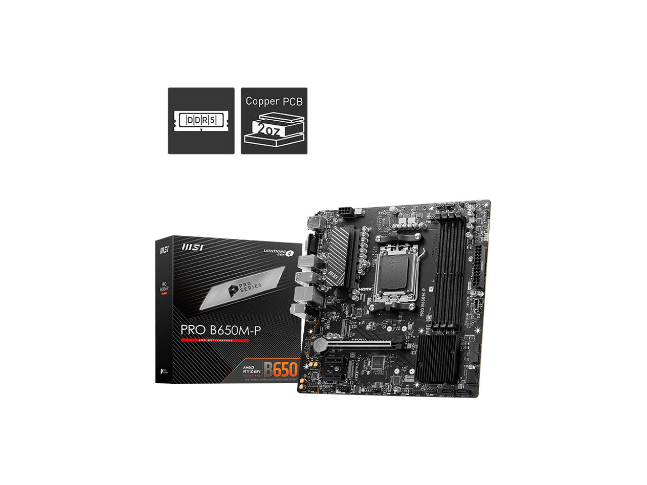 MSI MB MSI|PRO B650M-P R