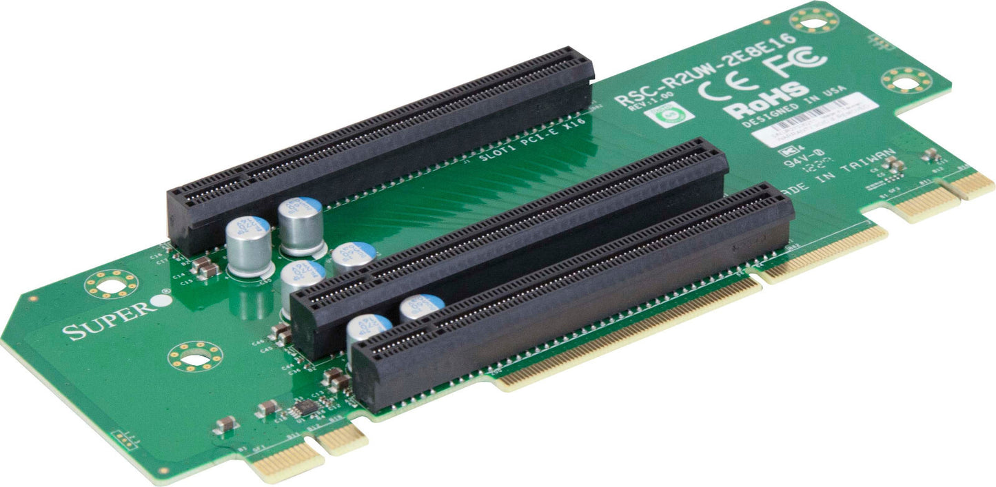 Supermicro RSC-R2UW-2E8E16 Riser Card