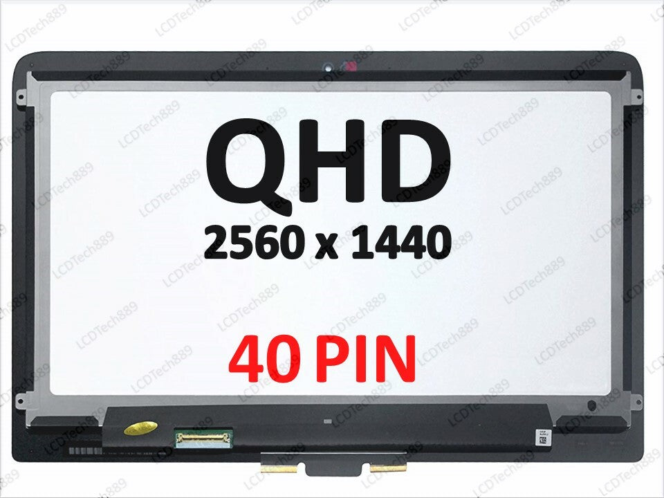 HP Spectre 13-4005dx 13-4102dx 13-4105dx 13.3" QHD Touch LED LCD Screen assembly