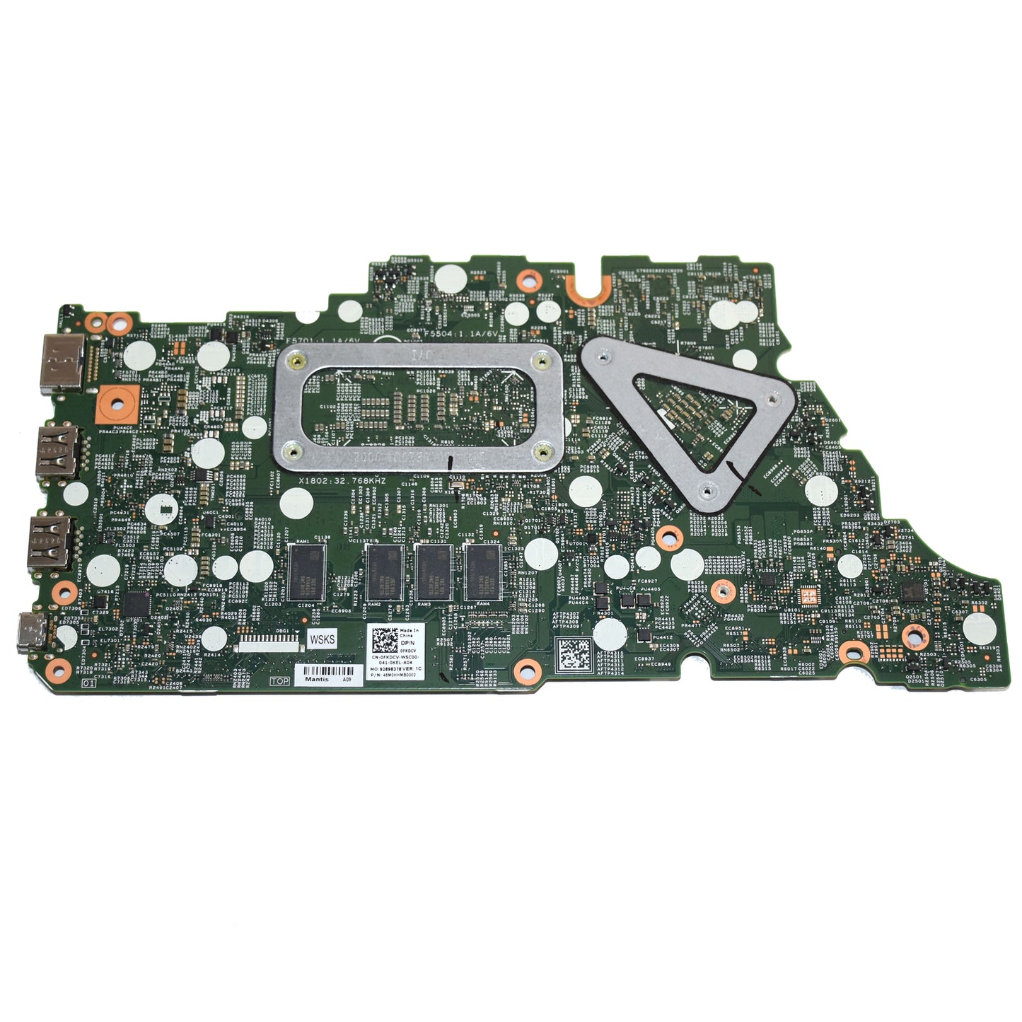 Dell Vostro 5490 5590 Motherboard Core i5-10210U 4GB RAM NVIDIA MX230 FKDCV