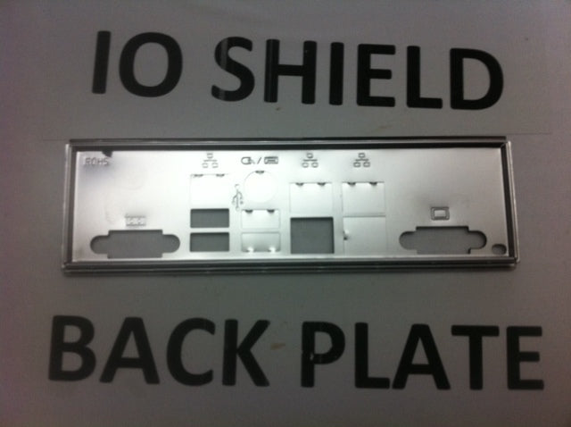 SuperMicro IO SHIELD BACKPLATE FOR X9DRX+-F