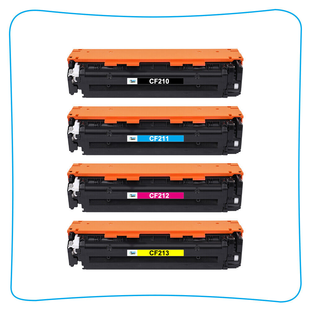 8 PK CF210X 131A Toner Set Compatible with HP LaserJet Pro 200 M251nw MFP M276nw