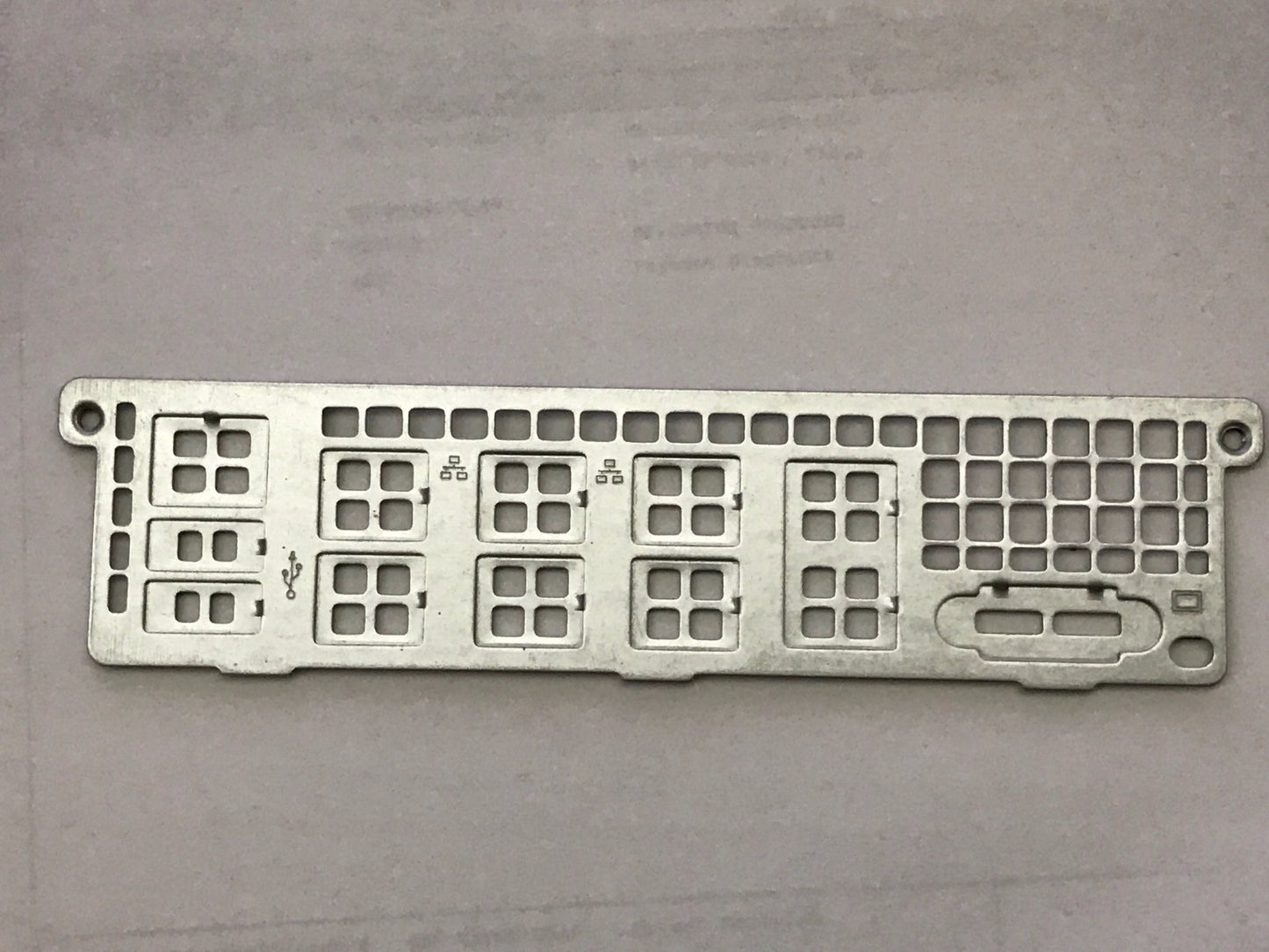 Supermicro 1U I/O Shield for A2SDi-16C-TP8F in SC813/SC514 Chassis