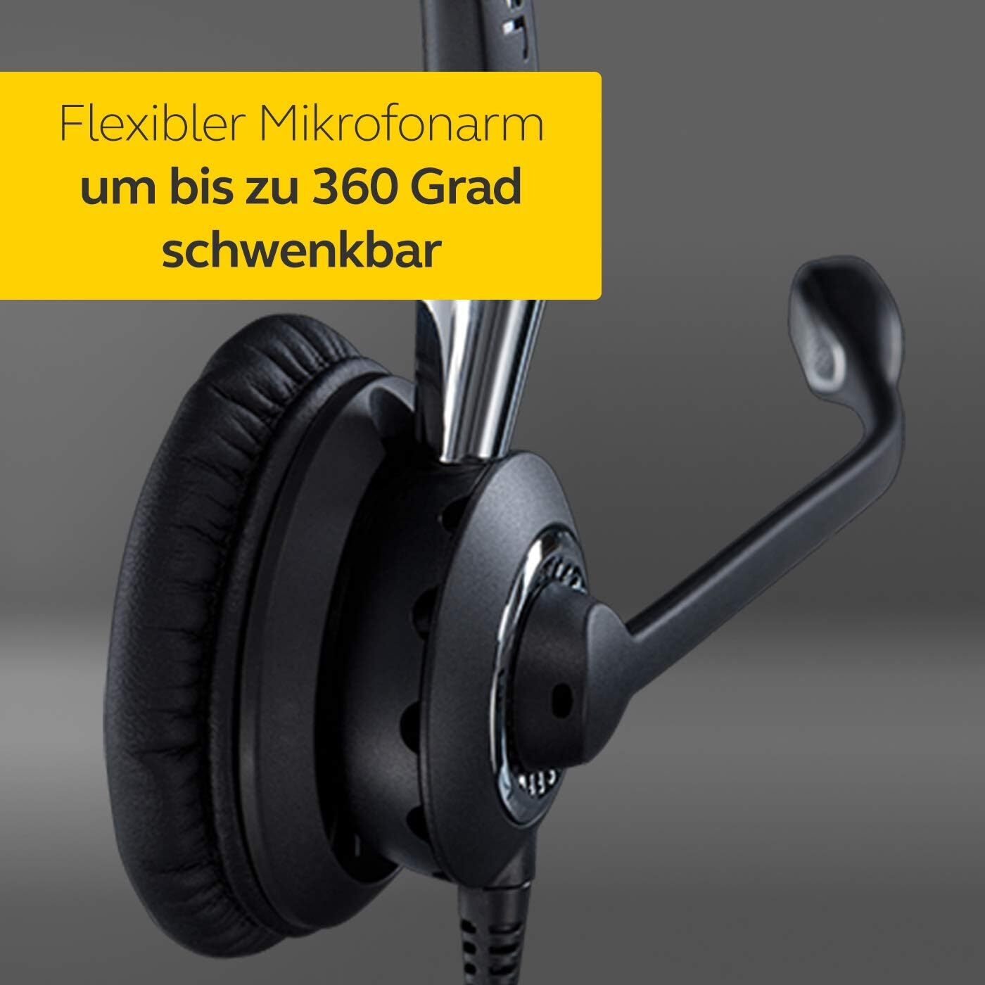 Jabra BIZ 2400 II Duo Bluetooth USB MS Skype Optimized Noise-Cancelling Headset