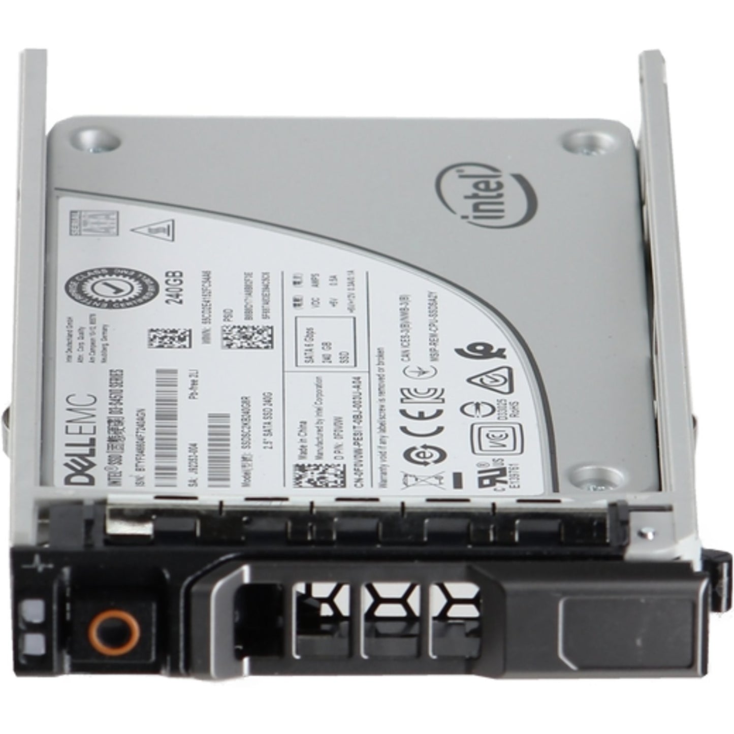 Dell 240GB 6Gbps SATA RI TLC 7mm 2.5 SSD S4510 (F0V0W)