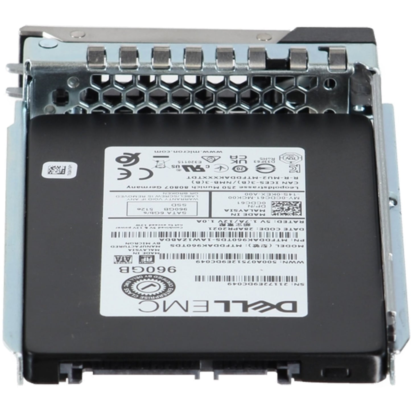 Dell 960GB 6Gbps SATA RI TLC 7mm 2.5 SSD 5300 Pro (CDC61)