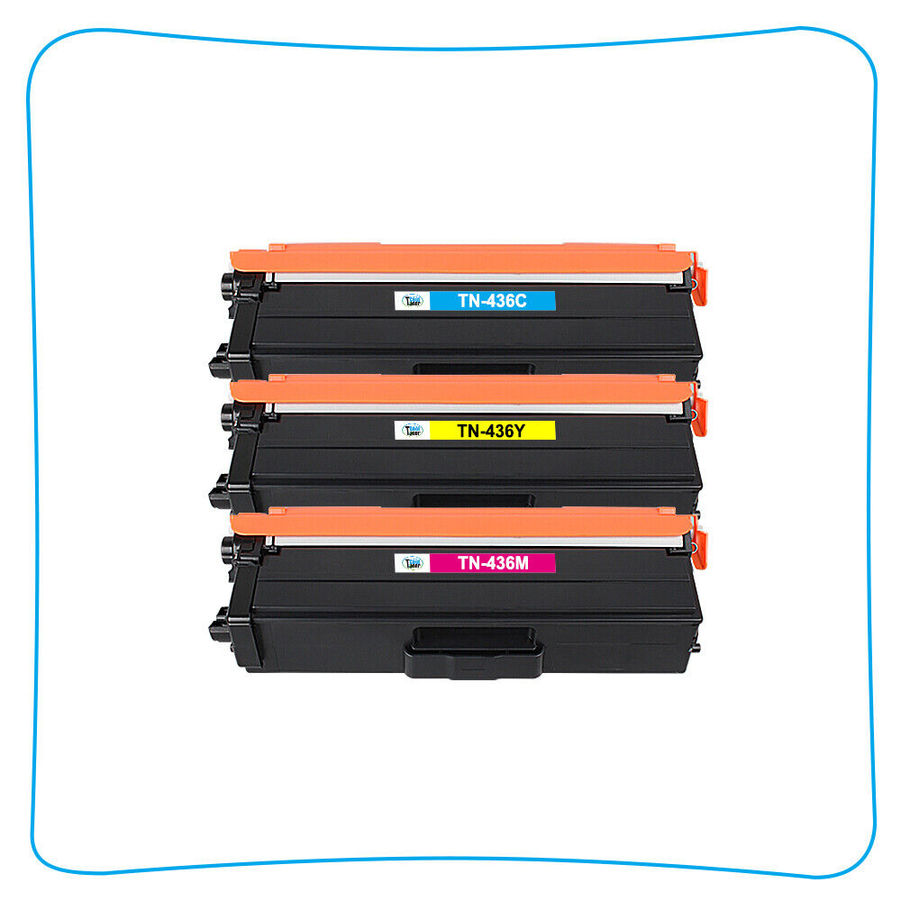 3 Color Toner Compatible With Brother TN436 MFC-L8690CDW HL-L8360CD MFC-L9570CDW