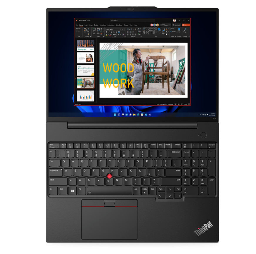 New Lenovo ThinkPad E16 Gen 1 16" WUXGA i7-1355U 16GB 1TB SSD Cam FPReader W11P