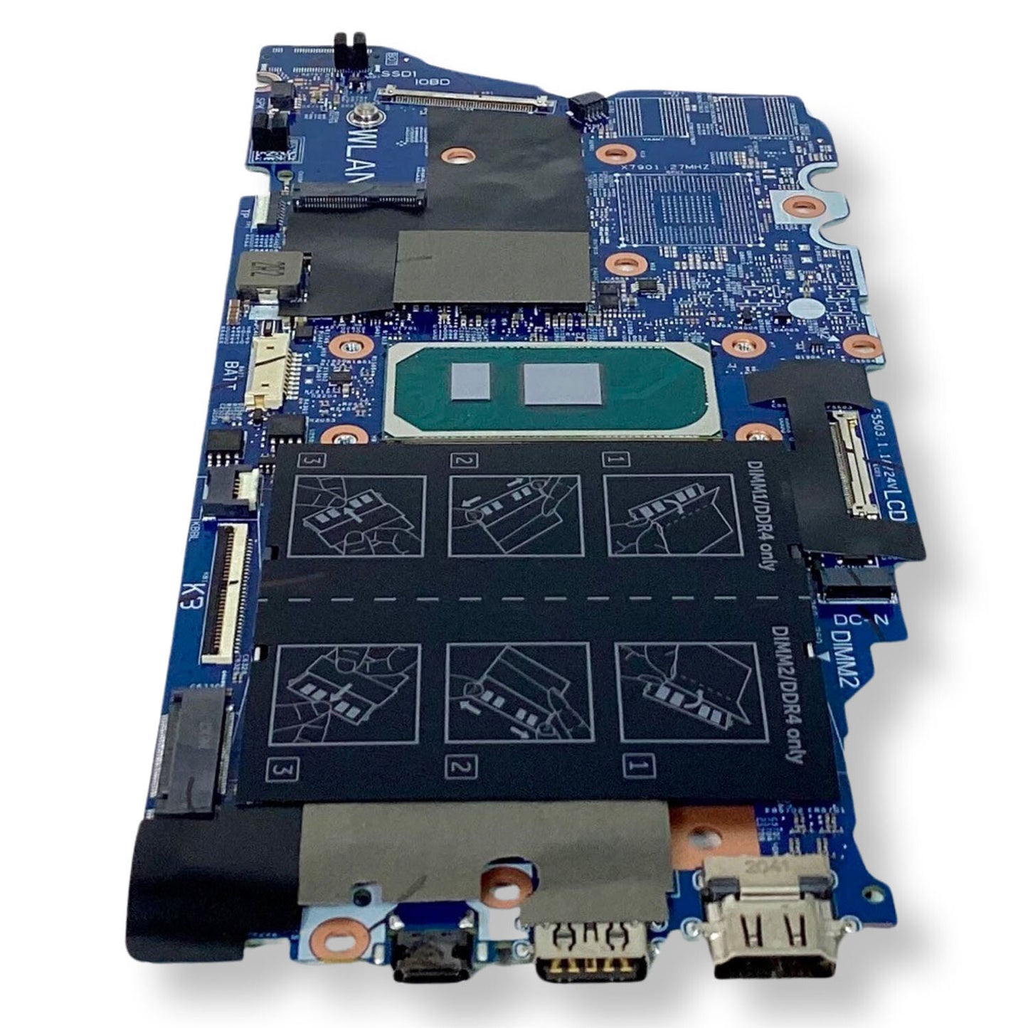 Dell Inspiron 7500 2-in-1 Silver Motherboard i5-1035G1 1.0GHz Quad-Core GVCY9
