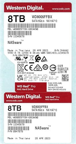 Western Digital WD8005FFBX HD WD|WD8005FFBX R HD OEM