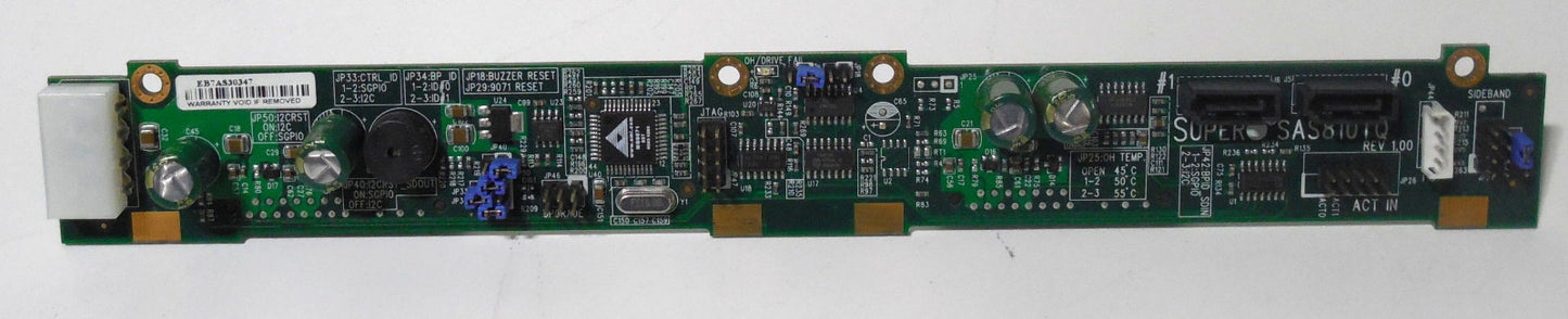SuperMicro CSE-SAS-810TQ SAS Backplane (NOT FOR HOME PC)