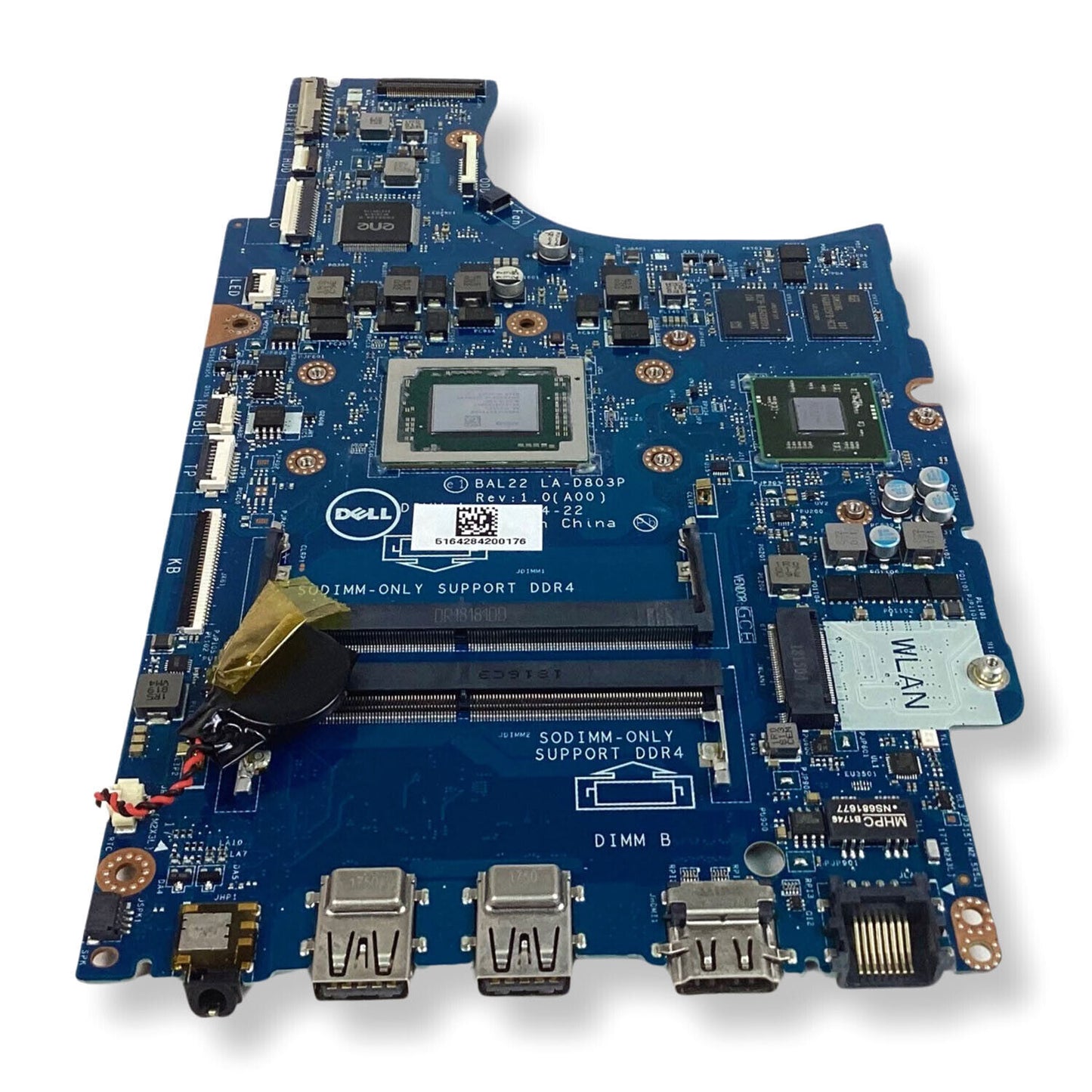 Dell Inspiron 15 5565 17 5765 Motherboard with AMD A10-9600P 2.4GHz CPU R1WJH