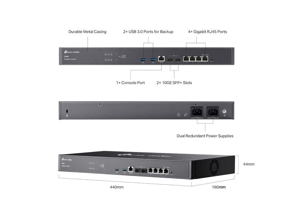 TP-Link OC400 | Omada SDN Integrated Cloud Hardware Network Controller