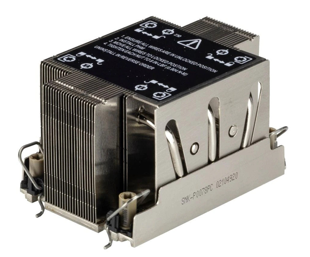 SuperMicro SNK-P0078PC 2U Passive CPU Heat Sink Socket LGA4189