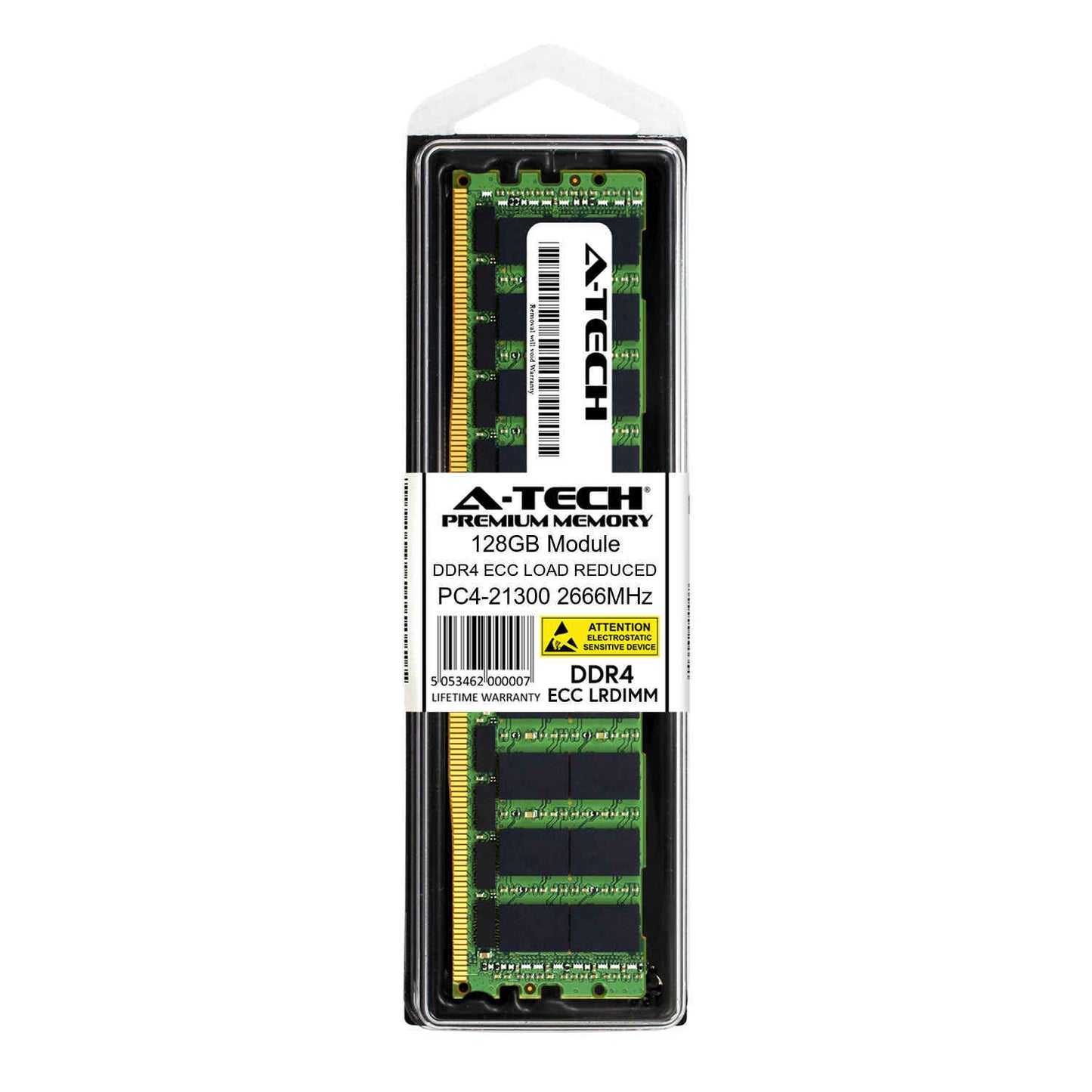 128GB PC4-2666V LRDIMM Micron MTA144ASQ16G72LSZ-2S6 Equivalent Server Memory RAM