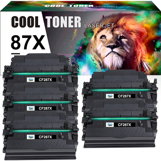 5pk toner replace for HP Enterprise Flow MFP M527c M506dh Printer CF287X