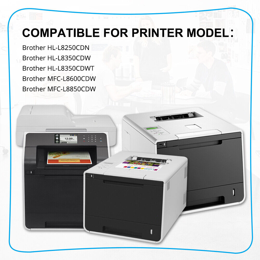 8PK TN336 Toner Compatible With Brother TN331 HL-L8350CDW MFC-L8850CDW L8600CDW