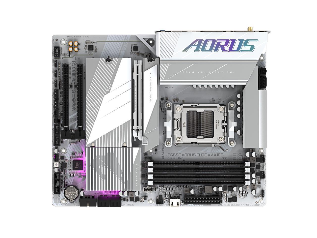 GIGABYTE MB GIGABYTE|B650E AORUS ELITE X AX ICE R Motherboard