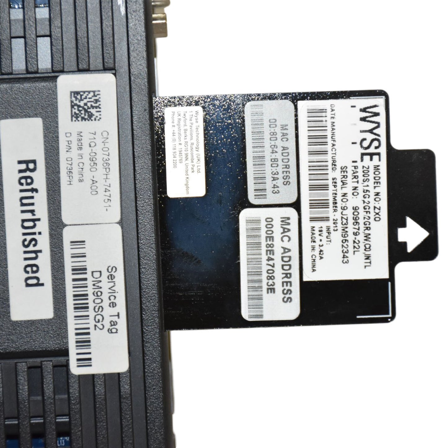 Dell Wyse 7010 Thin Client AMD G-T52R 1.33GHz 2GB RAM 8GB SSD Citrix HDx RJ-45