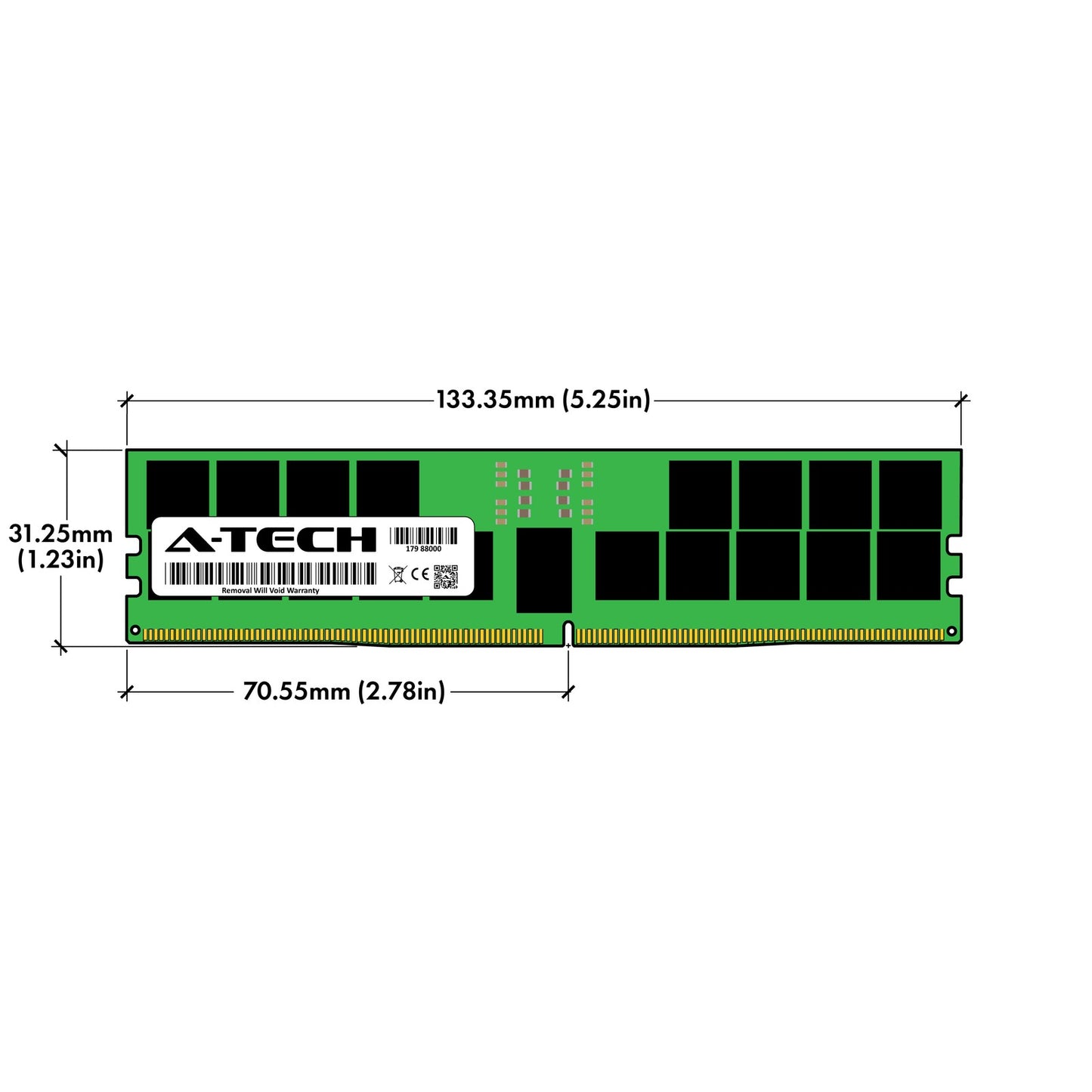 512GB 16x32GB PC5-4800 EC4 RDIMM Lenovo ThinkSystem SR630 V3 SR860 V3 Memory RAM