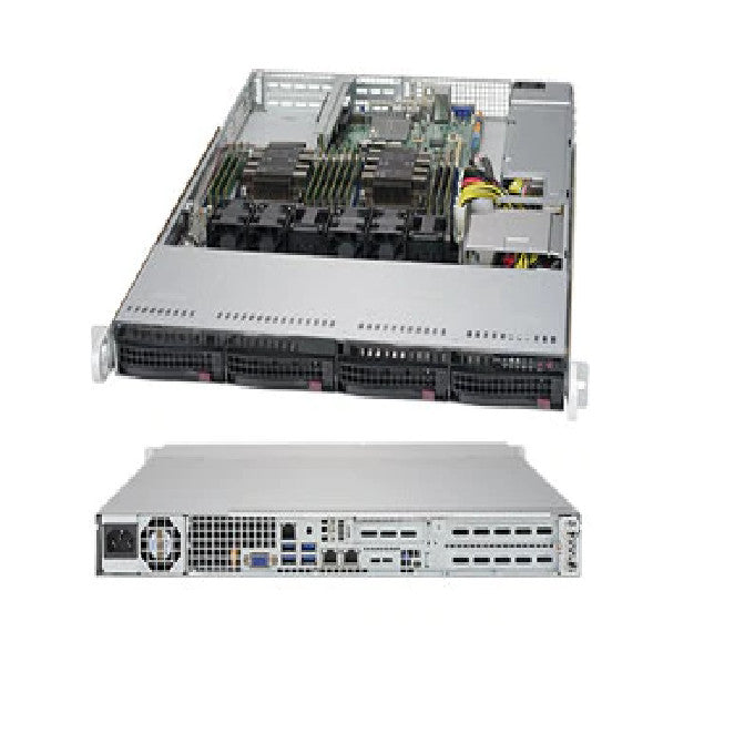 SuperMicro CSE-815TQC-605CB 1U Chassis Chassis - SAS3 BPN, 600W (NOT FOR HOME PC)
