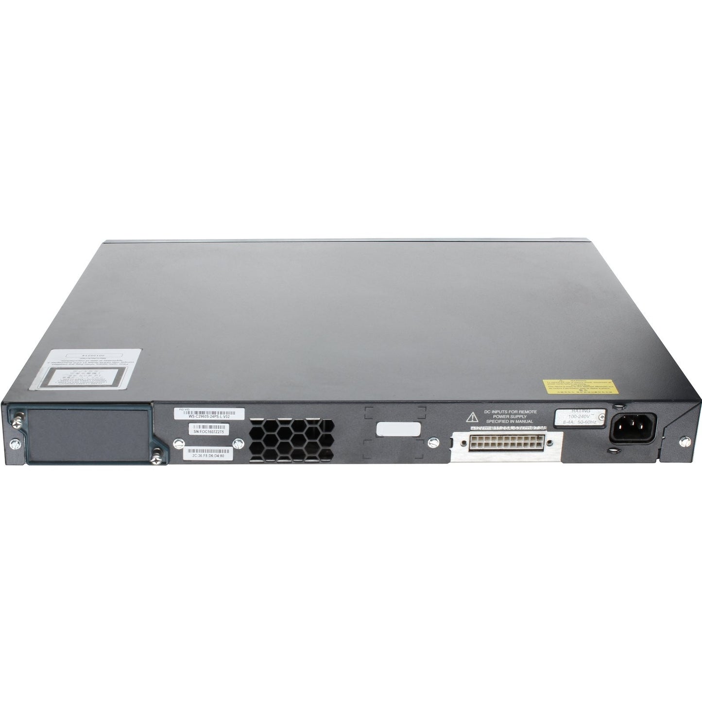 Cisco Catalyst WS-C2960S-24PS-L 24P 1GbE 370W PoE 4P SFP Switch