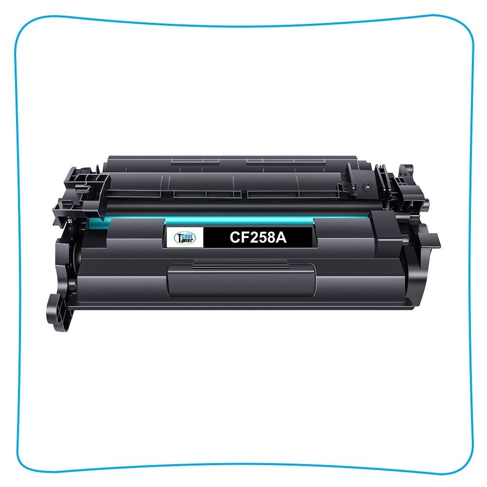 4PK CF258A 58A Toner Compatible with HP LaserJet Pro M404dn MFP M428fdw No Chip