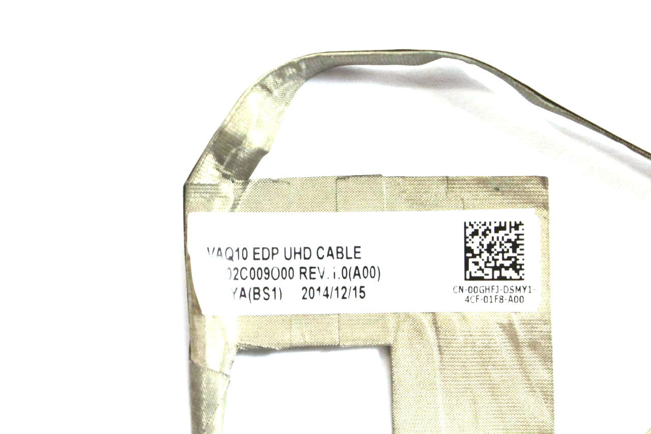 Dell OEM Precision M4800 15.6" EDP UHD LCD Video Ribbon Cable EDP UHD Only 0GHFJ