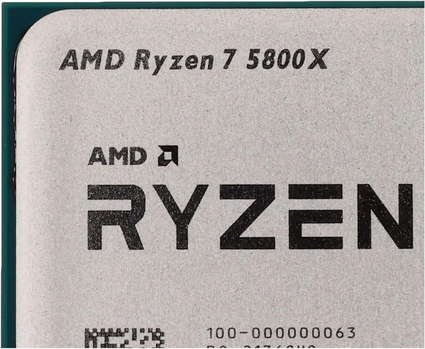 AMD Ryzen 7 5800X Processor (4.7GHz 8 Cores Socket AM4) Box - 100-100000063WOF