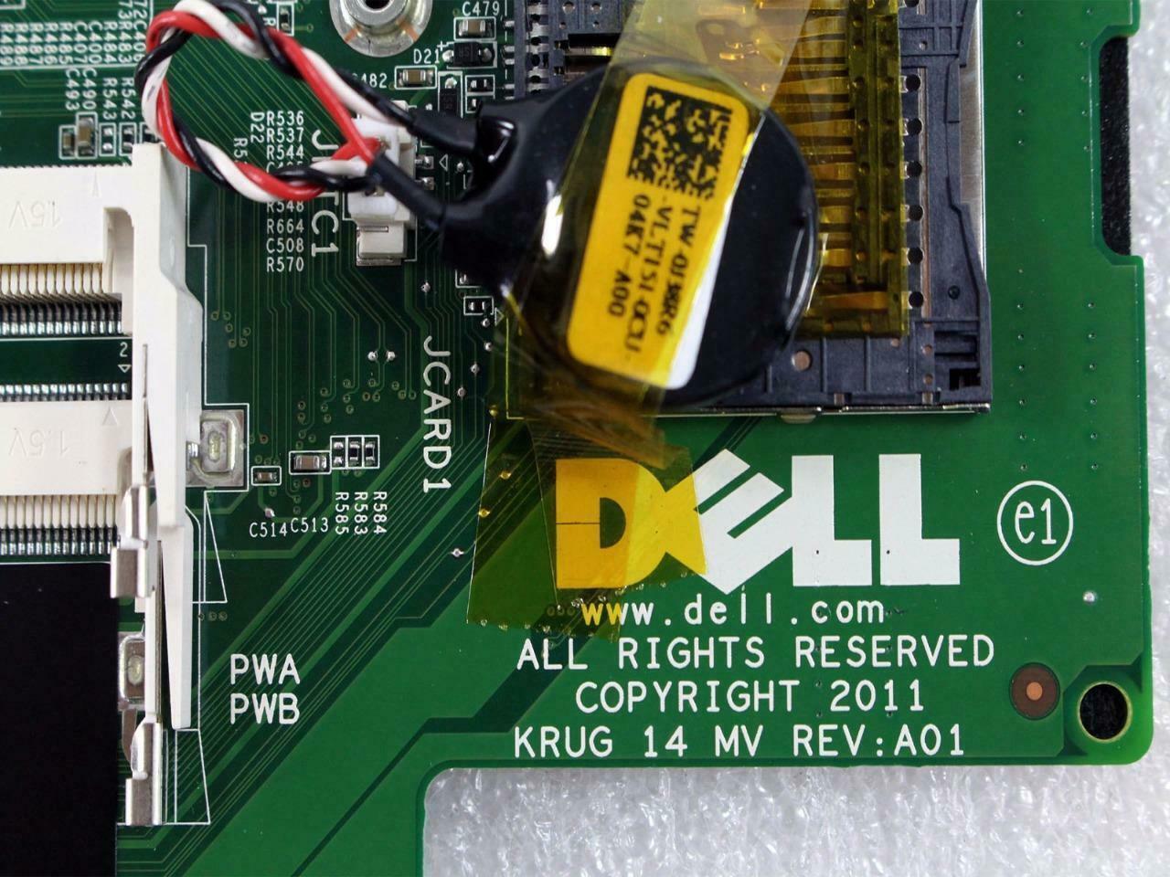 Dell OEM Latitude E5420 Laptop Motherboard with Integrated Intel Graphics 57D62