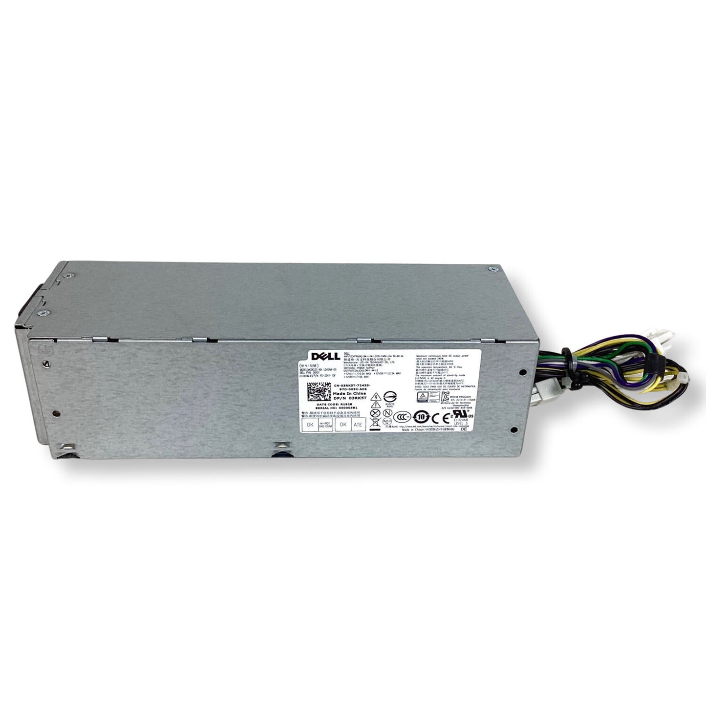 Dell OEM Optiplex 3040 5040 SFF L240AM-00 240 Watt Power Supply 3RK5T