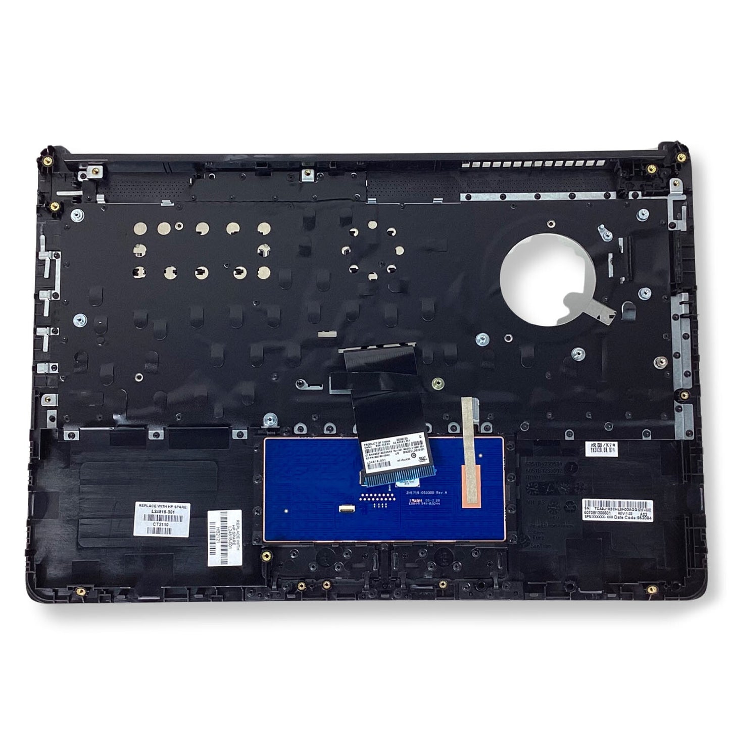 HP Pavilion 14CF 14DF 14DK Palmrest Non-Backlit US Keyboard Touchpad L24818-001