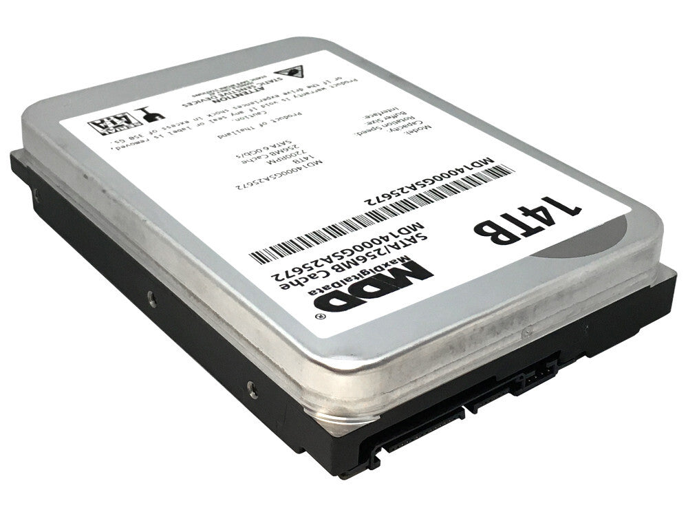 MaxDigitalData (MD14000GSA25672) 14TB 7200RPM 3.5" 128MB Internal Hard Drive