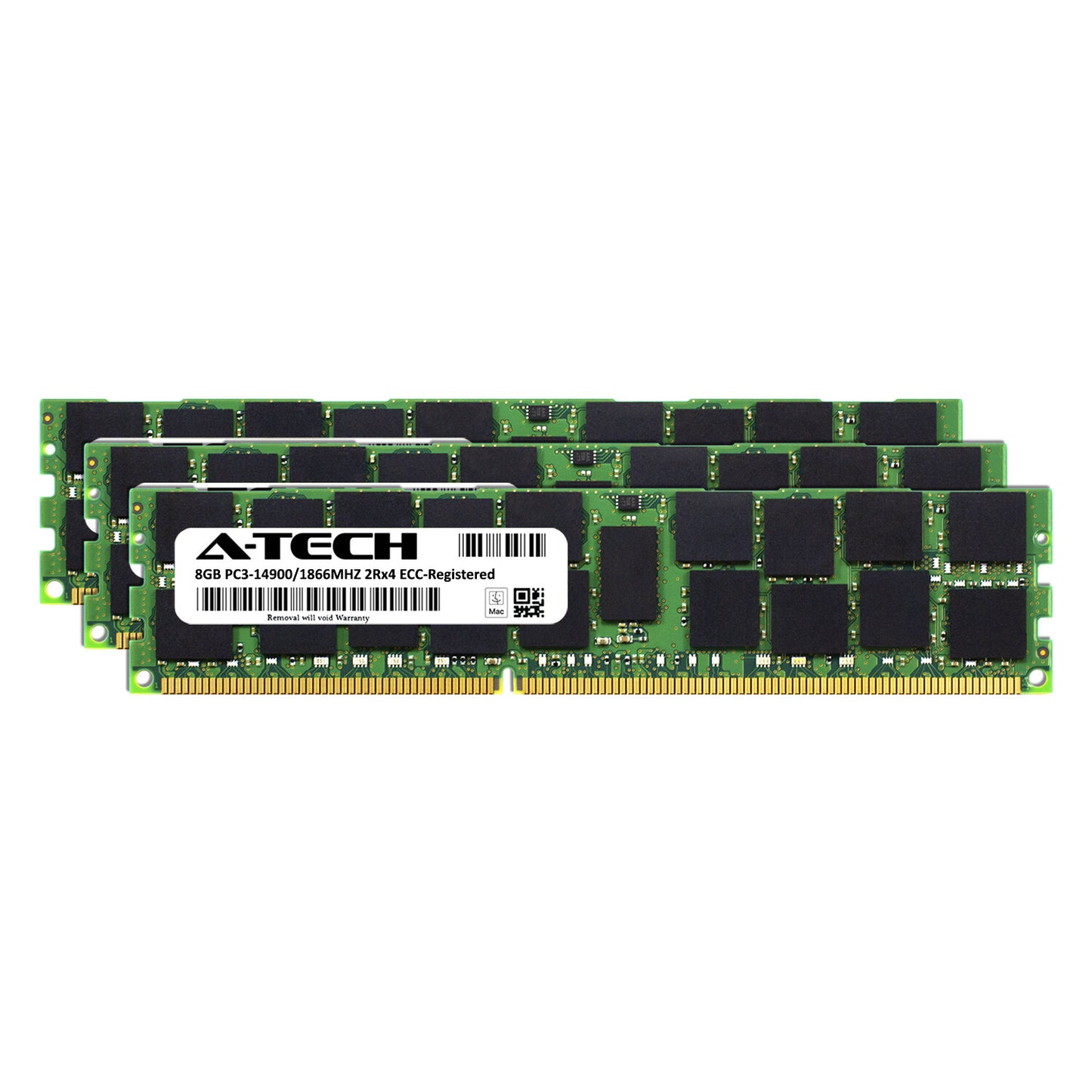 24GB Kit 3x 8GB MAC PRO Late 2013 A1481 ME253LL/A MD878LL/A MacPro6,1 Memory RAM