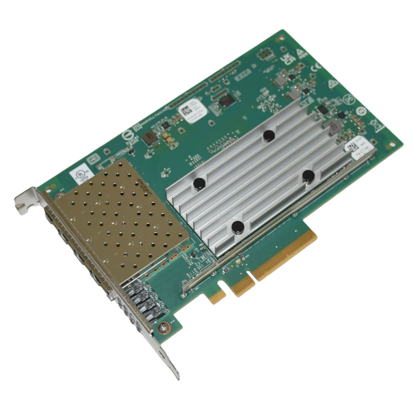 Dell QLogic FastLinQ 41164 Quad-Port 10GbE SFP+ PCIe Network Adapter CNA 0HY9T