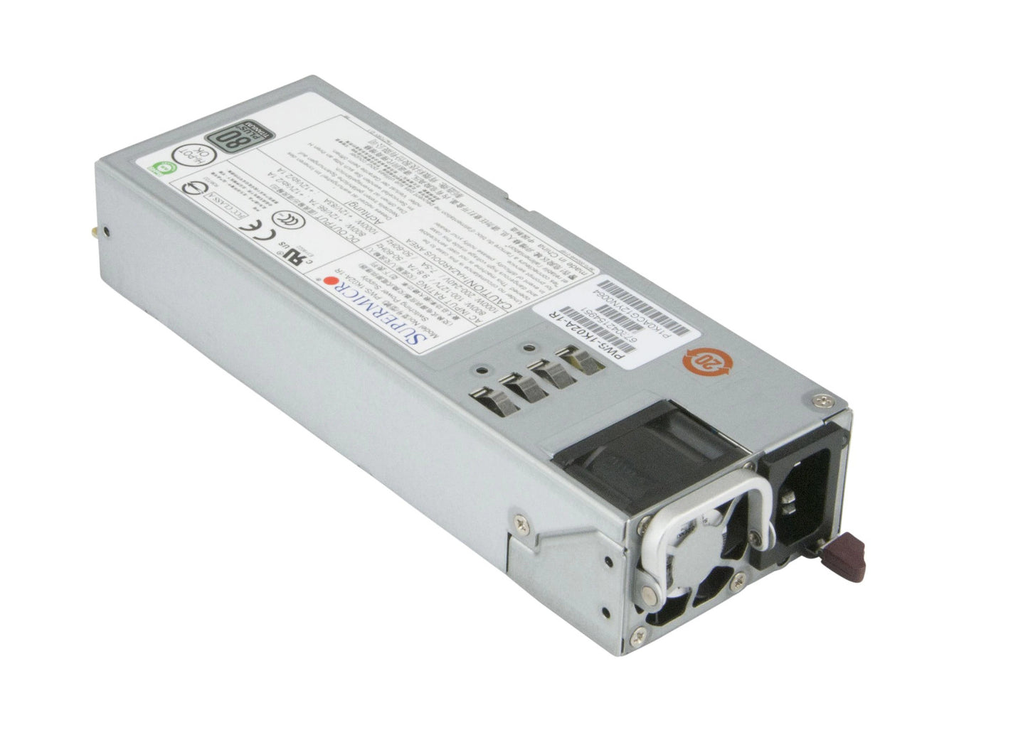 SuperMicro PWS-1K02A-1R 1U 1000W Redundant Power Supply 73.5mm width
