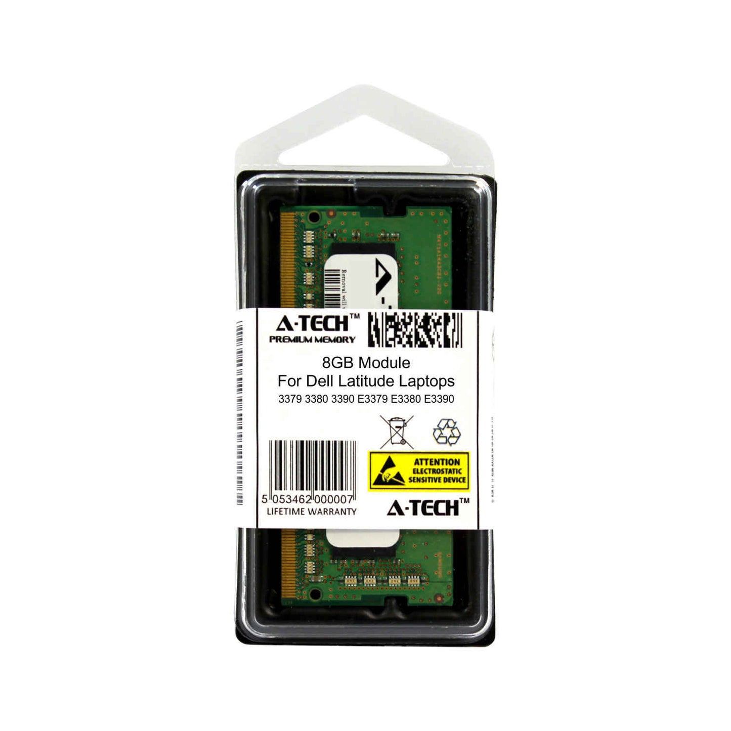 8GB DDR4 2666 Memory RAM for DELL LATITUDE 3379 3380 3390 E3379 E3380 E3390 8G