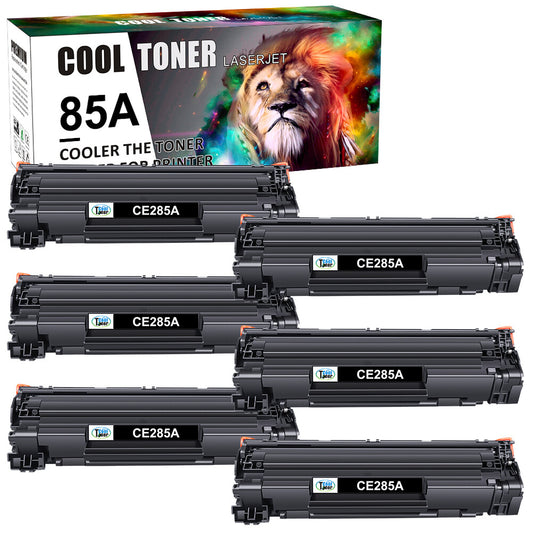 6x CE285A Compatible With HP 85A Toner Laserjet P1102 M1130 M1132 M1210 M1217NFW