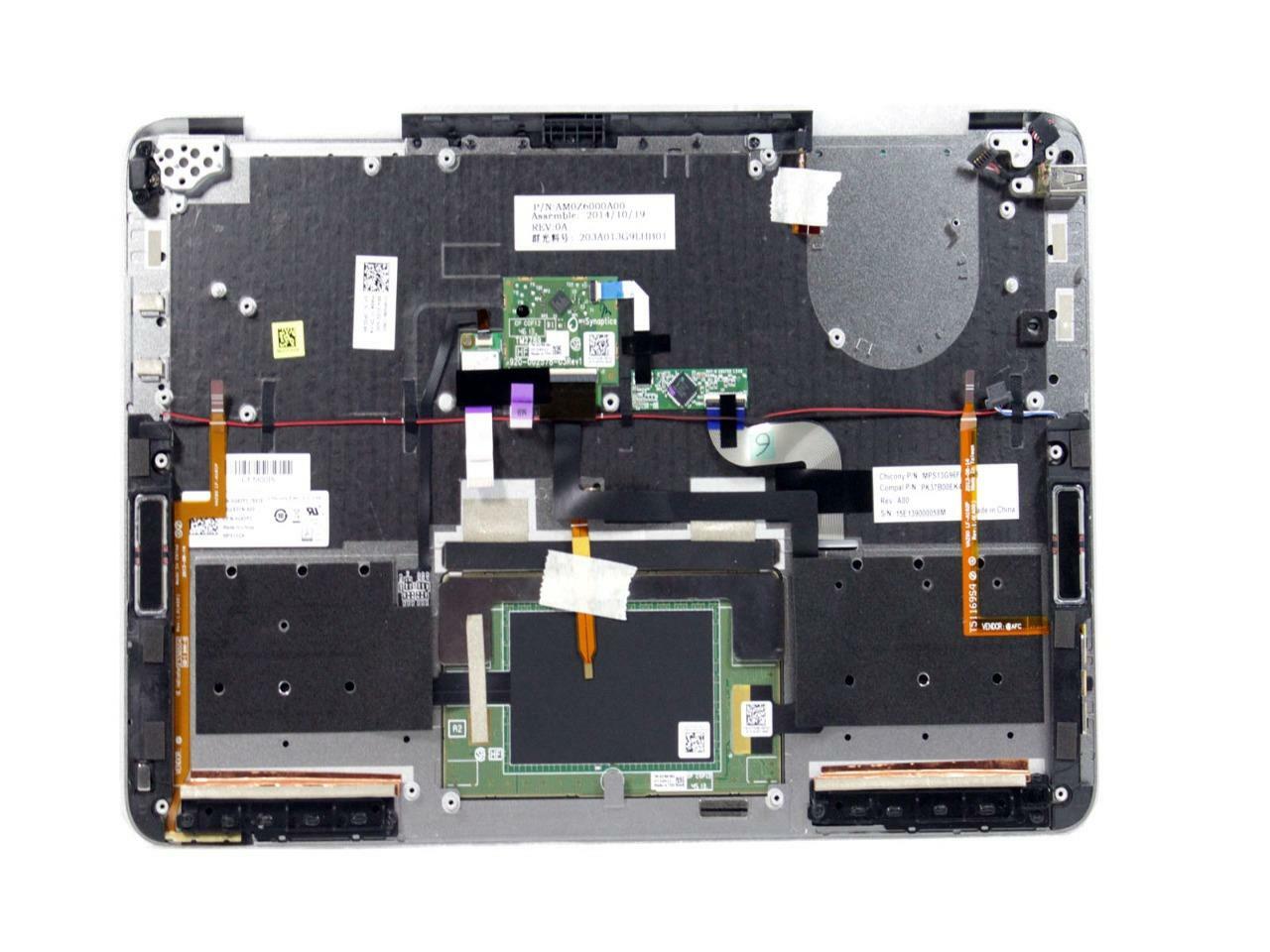 P5D8R Dell OEM XPS 11 9P33 Keyboard Palmrest Touchpad Assembly AM0Z6000A00 38DVD