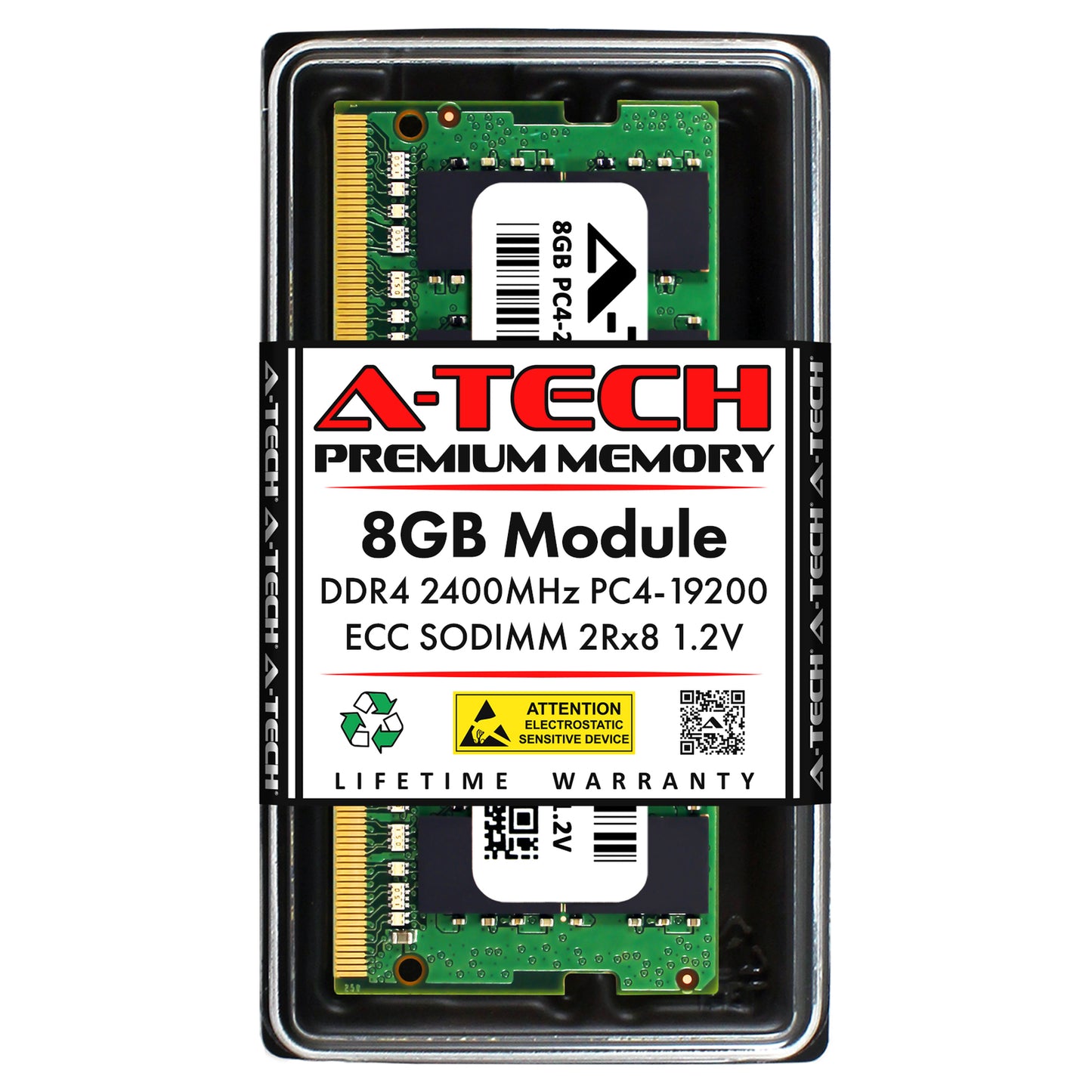 8GB DDR4 PC4-19200 ECC SODIMM (Lenovo 4X70Q27988 Equivalent) Server Memory RAM (NOT FOR HOME PC)