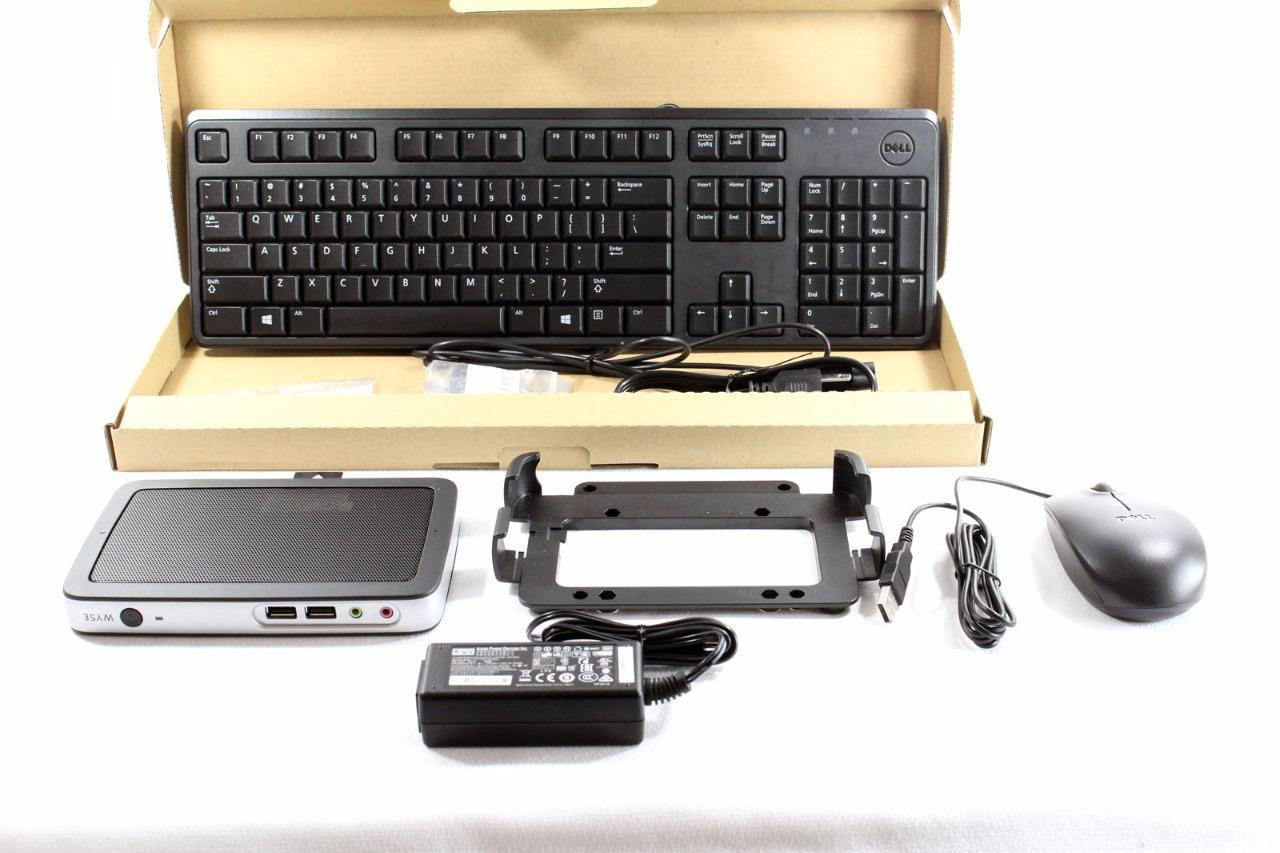 Dell Wyse T10 3010 Thin Client ThinOS w keyboard Mouse DVI/VGA Adapter GTKDC