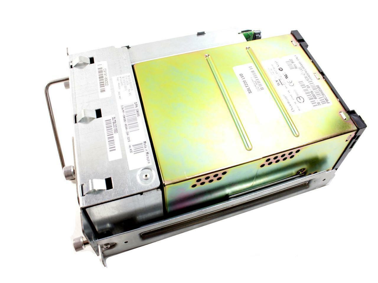 9K686 Dell PowerVault 128T 110/220 QTM SDLT220 LVD SCSI Tape Drive TR-S13XA-HN