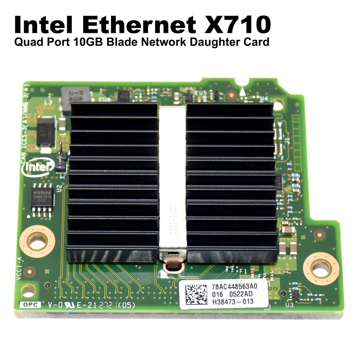 Dell EMC PowerEdge Intel X710 10GbE Quad-Ports Blade Network Daughter Card Y348Y